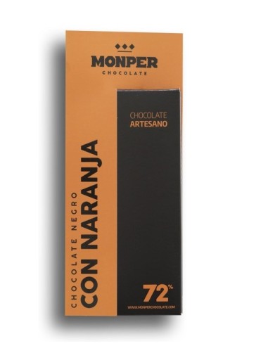 Monper Chocolate Negro con Naranja