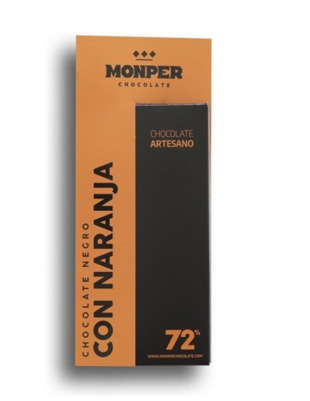 Monper Chocolate Negro con Naranja