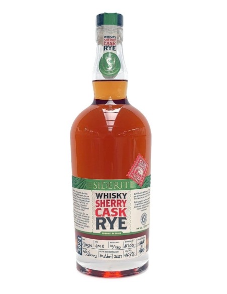 Whisky Siderit Sherry Cask Rye 2023