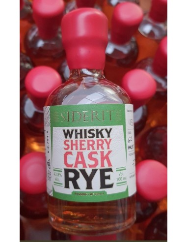 Whisky Siderit Sherry Cask Rye 2022 100ml
