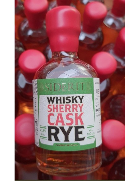 Whisky Siderit Sherry Cask Rye 2022 100ml