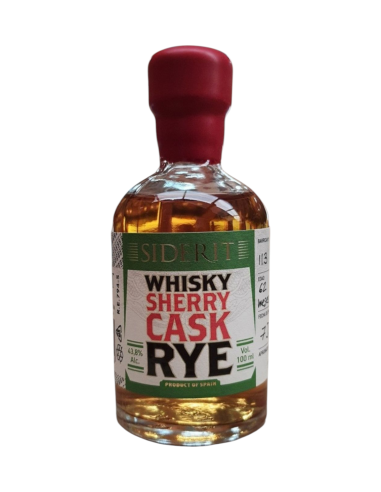 Whisky Siderit Sherry Cask Rye 2022 100ml