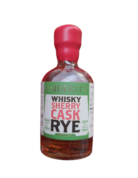 Whisky Siderit Sherry Cask Rye 2022 100ml