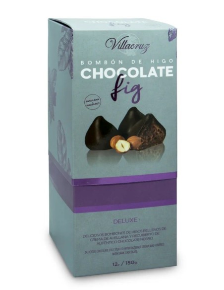 Bombón de Higo con Crema de Avellanas y Cacao 12 unidades