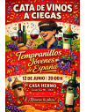 Cata Junio: Tempranillos Jóvenes de España - A CIEGAS