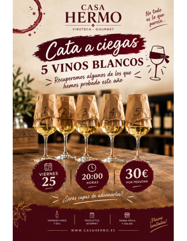 Cata Septiembre: Blancos a ciegas