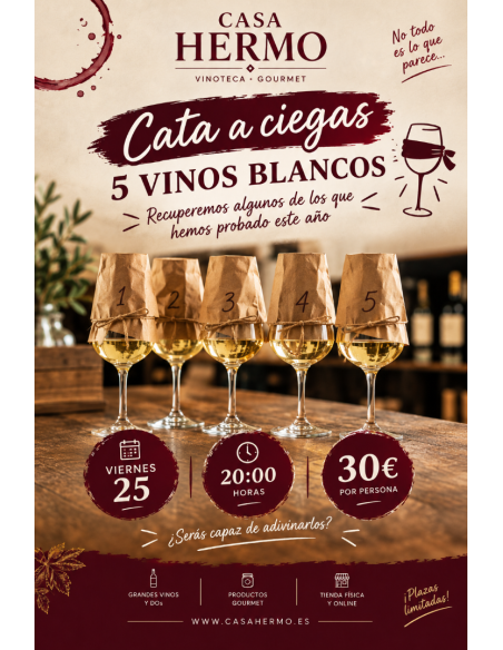 Cata Septiembre: Blancos a ciegas