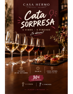 Cata 30 Octubre: 5 vinos de miedo 2